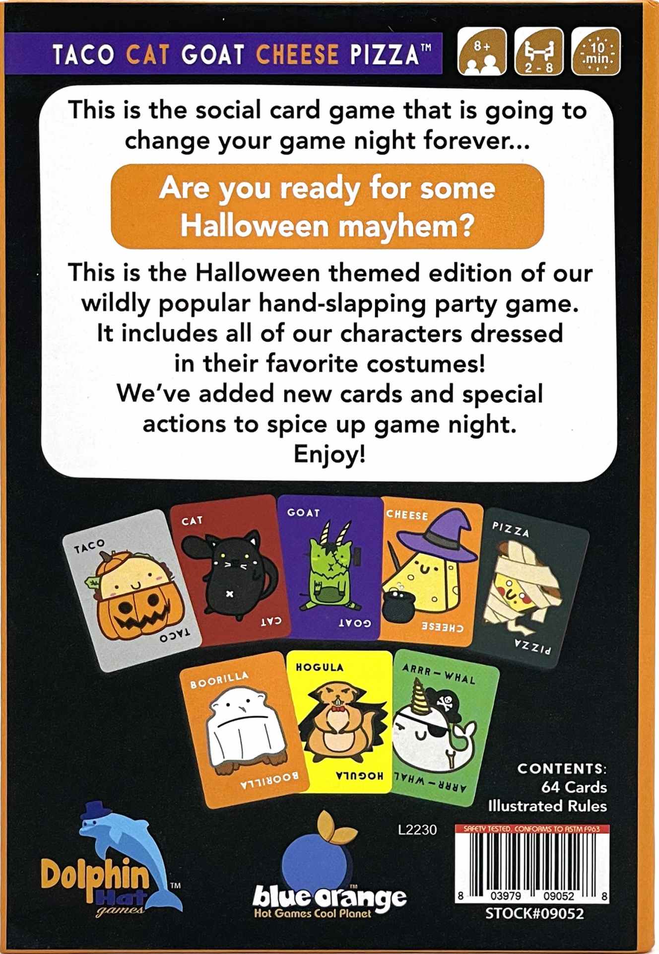 Taco Cat Goat Cheese Pizza : Halloween Edition